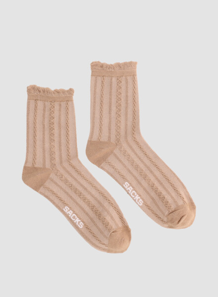 Medias de dama josefa Tostados