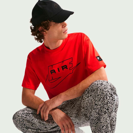 Remera Nike Lse Nike Air De Hombre Rojo