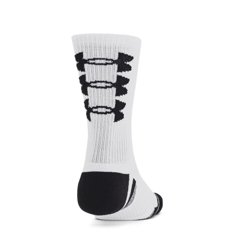 Medias Unisex Under Armour x3 Performance Tech Blanco