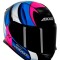 Casco Axxis Draken Integral Azul y Rosa