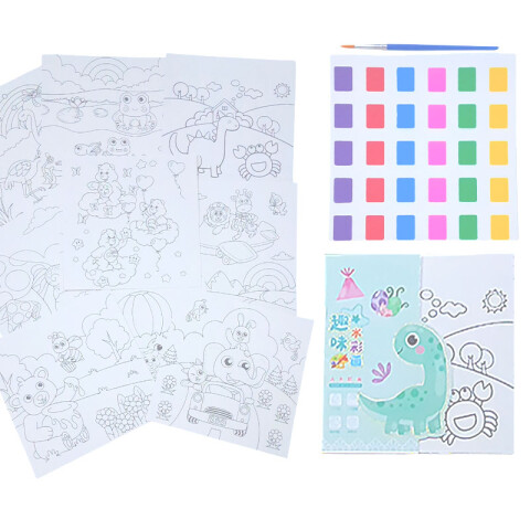 Tarjetas para colorear 10pcs DIY Tarjetas Para Colorear 10pcs Diy