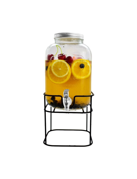 DISPENSADOR DE JUGOS 5000ML C/BASE TAPA METALICA DISPENSADOR DE JUGOS 5000ML C/BASE TAPA METALICA