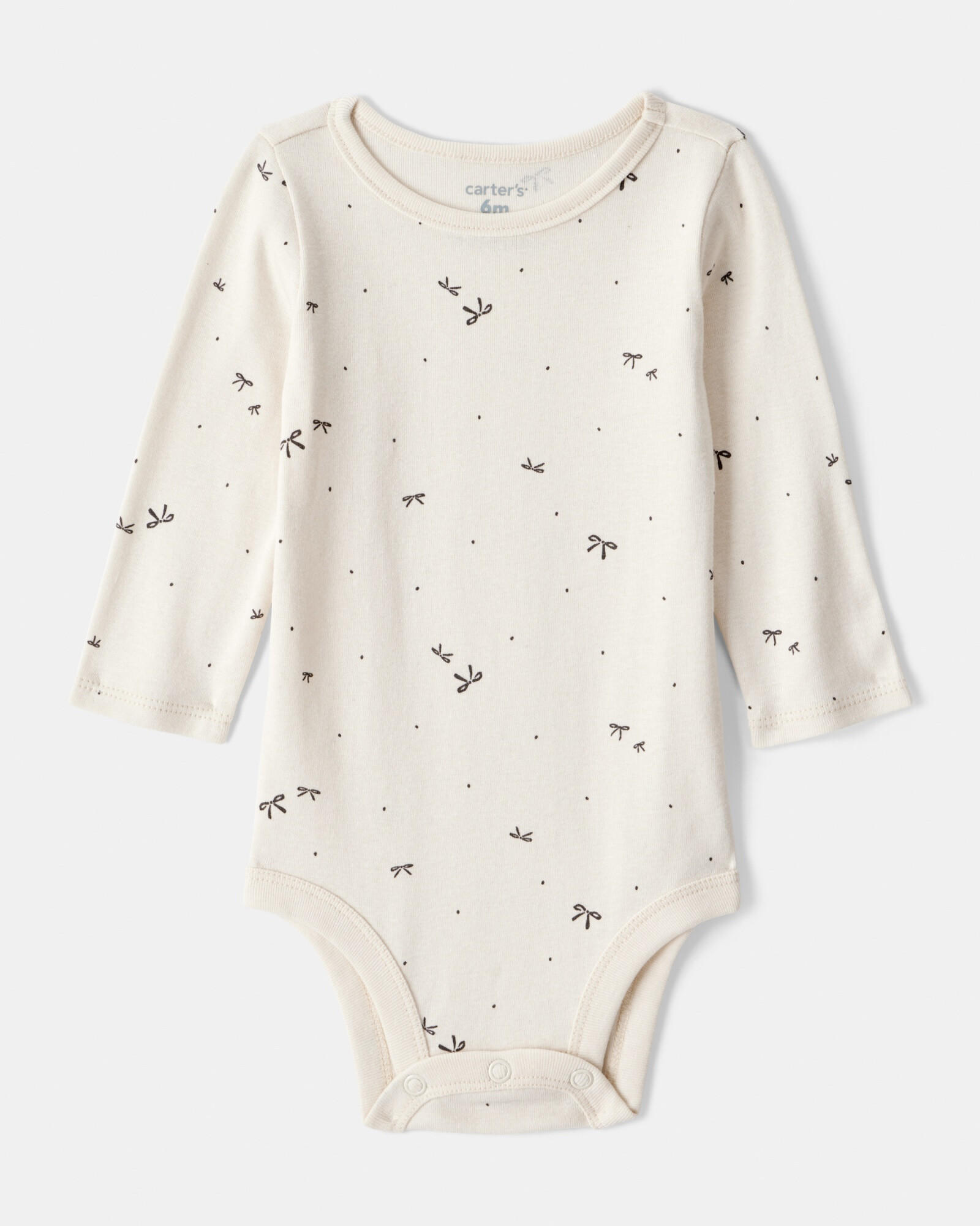 Set dos piezas de algodón, jumper y body, diseño lazos Set dos piezas de algodón, jumper y body, diseño lazos