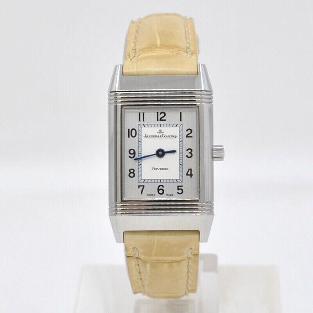 Jaeger-Lecoultre Reverso Lady 260.8.47 Cuarzo Acero Inoxidable Con Caja Y Papeles. Jaeger-Lecoultre Reverso Lady 260.8.47 Cuarzo Acero Inoxidable Con Caja Y Papeles.