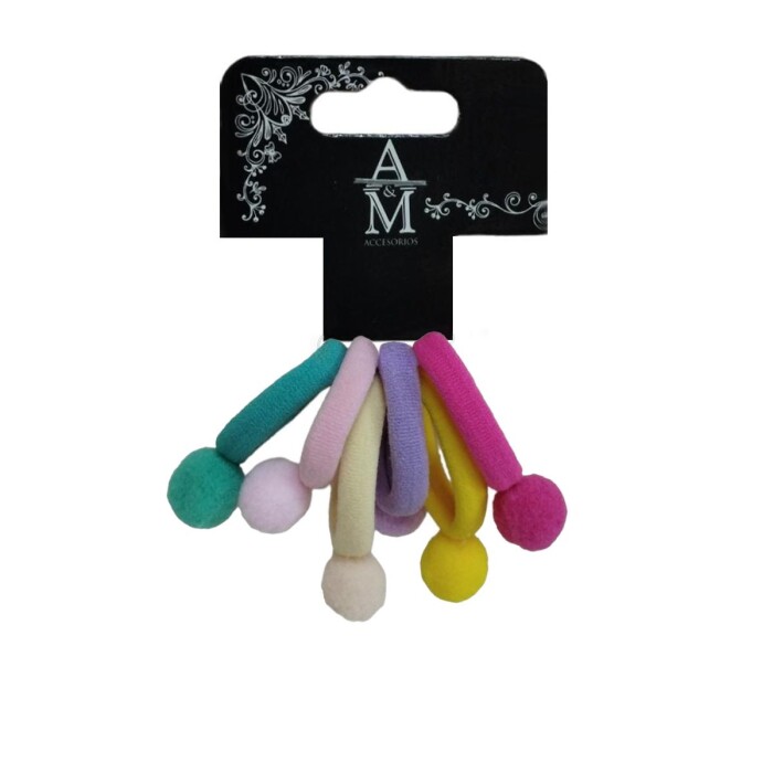 A & M SET DE GOMAS PARA PELO 134 BLISTER única