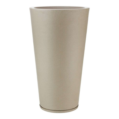 MACETA 40X80CM GENEBRA GRAPHITO EFECTO PIEDRA BEIGE