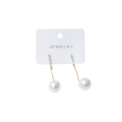 Aretes brillantes perlas Aretes Brillantes Perlas