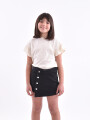 REMERA INÉS KIDS BLANCO