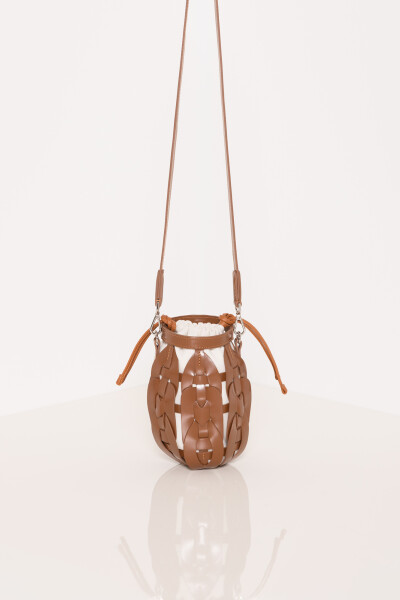 MINI BAG TRINI Marron