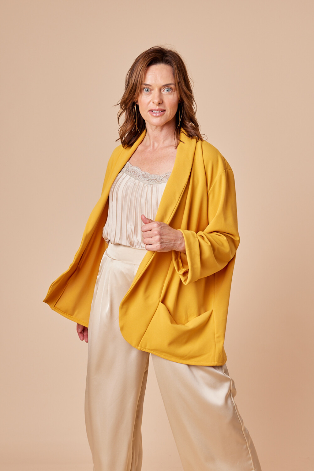 CHAQUETA SAVONA Mostaza