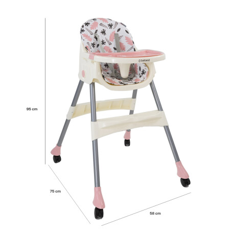 Silla de Comer Bebesit Steps ROSA