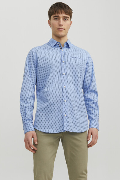 CAMISA JEREMY Cashmere Blue