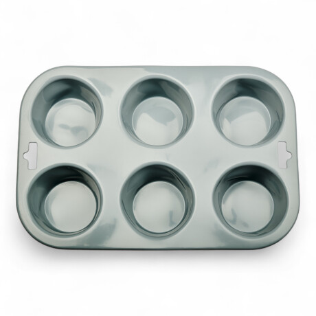 Molde Silicona 6 Muffins Sin Color