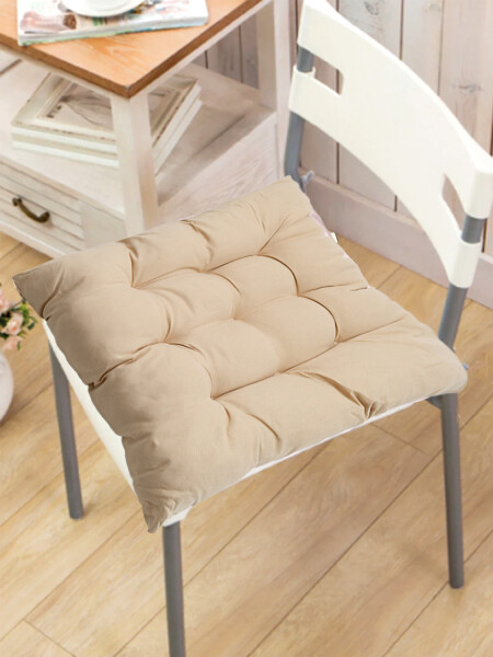 ALMOHADÓN DE SILLA BEIGE