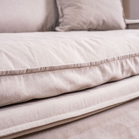 Sillón Tessa 3 Cuerpos Crudo U