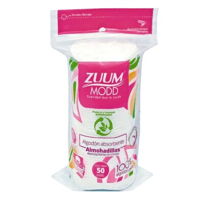 Discos Desmaquillantes Zuum 50 Uds. Discos Desmaquillantes Zuum 50 Uds.