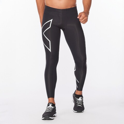 Leggings Training Core Compression Hombre Black/silver