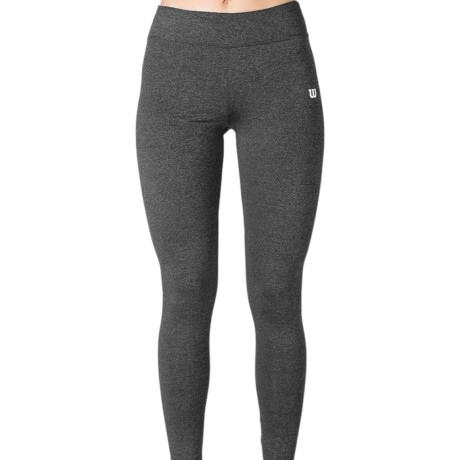 Calza Deportiva para Mujer Wilson Jaspeada Negra Negra