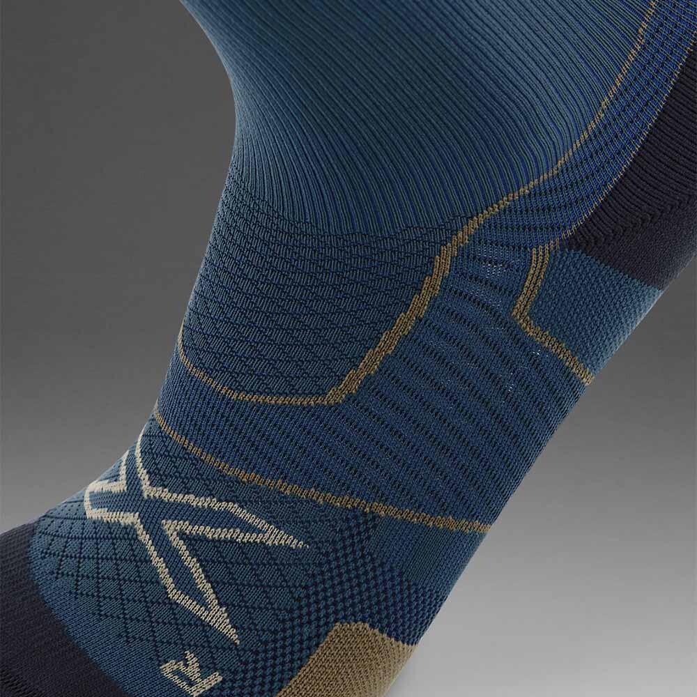 Medias Training Vectr Cushion Crew Socks Hombre Dark Sage/black