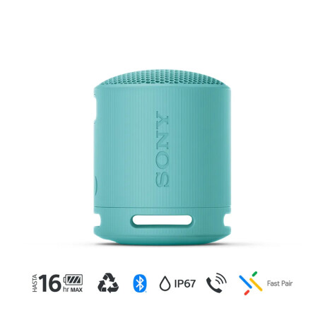 Parlante Inalámbrico Portatil Sony SRS-XB100 Azul