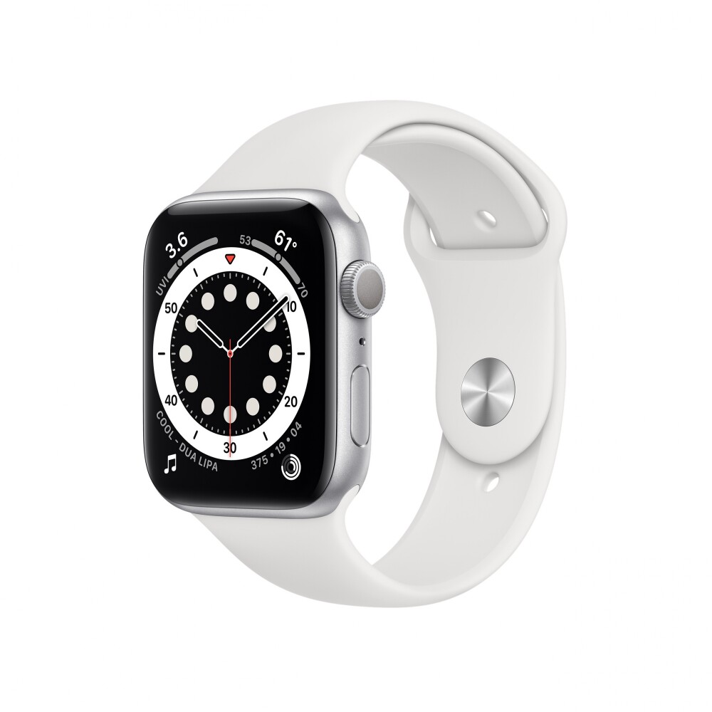 Apple Watch Series 6 44mm GPS Aluminio Plateado/Blanco