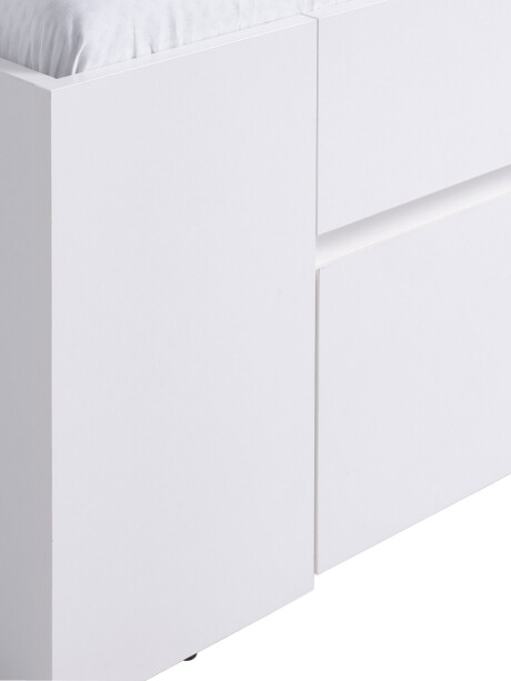 Estructura cama 90x200 LIMFJORDEN 3 cajones blanco Estructura cama 90x200 LIMFJORDEN 3 cajones blanco