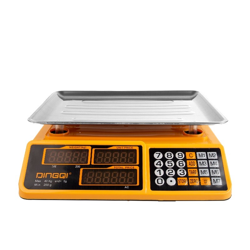 DINGQI BALANZA COMERCIAL DIGITAL 2 GRS - 40 KILOS Dingqi Balanza Comercial Digital 2 Grs - 40 Kilos