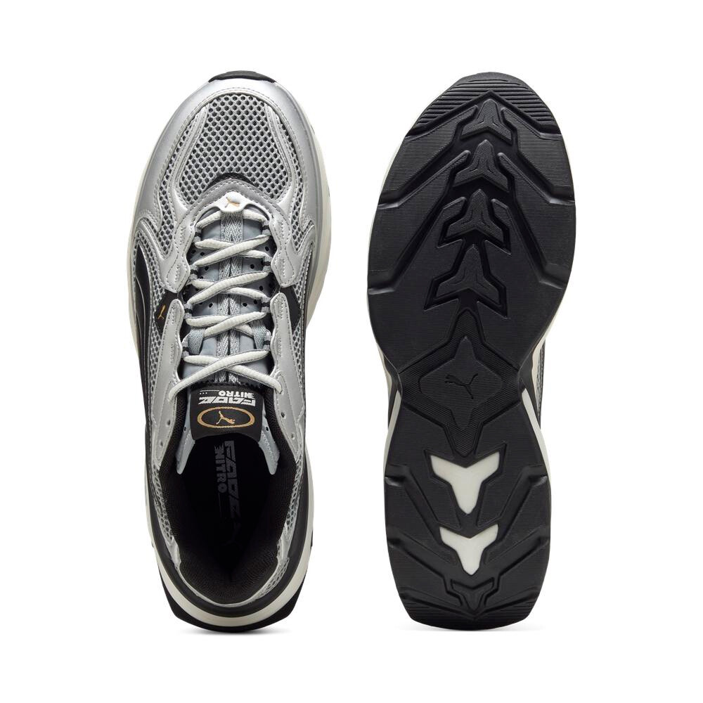 Zapatillas Fade Nitro LS Unisex PUMA Silver-Cool Mid Gray-PUMA Black
