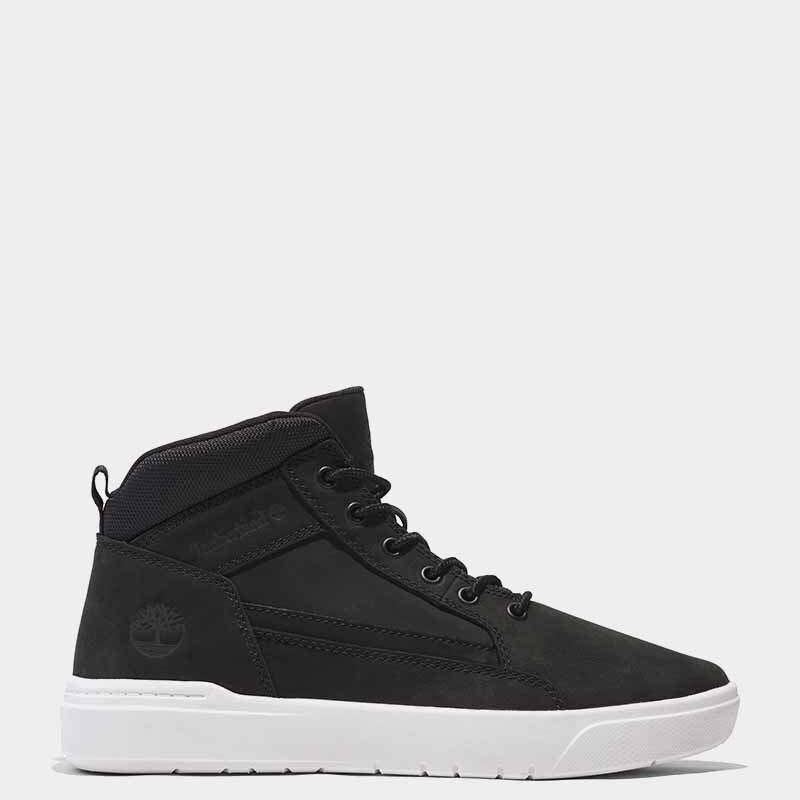Zapatillas Allston Mid Hombre Black Nubuck
