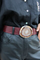 Cinto piedra reversible Crocco bordo