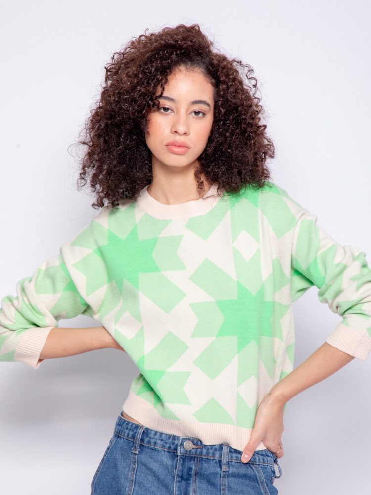 SWEATER RAFAEL Verde Menta