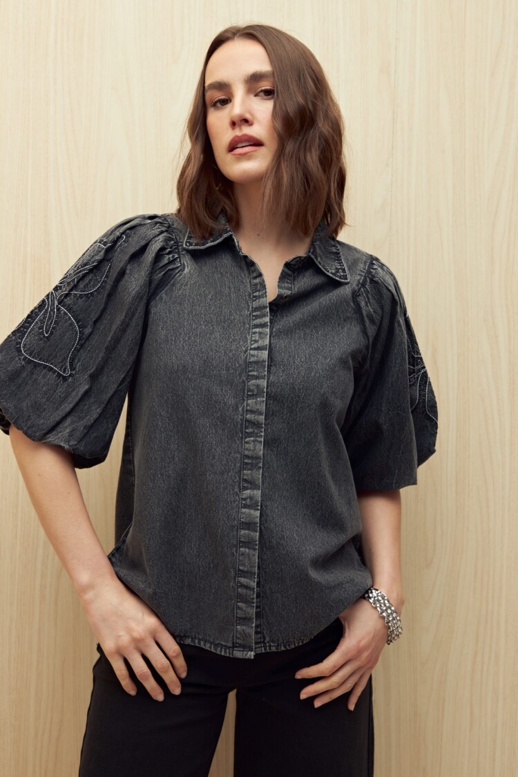 CAMISA SALAMAT Negro