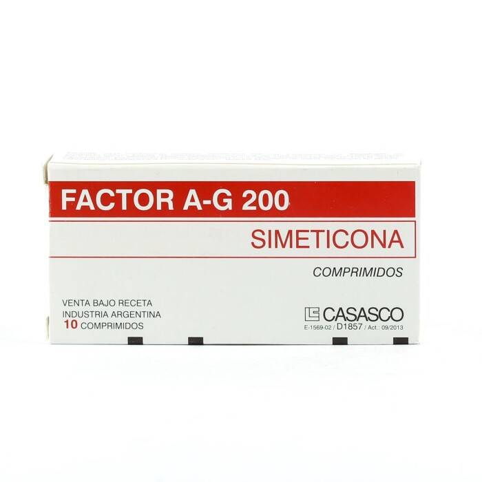 FACTOR A-G 200 CJ X 10 COMP. única