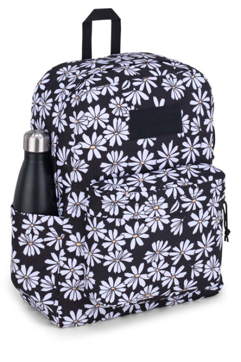 MOCHILA JANSPORT SUPERBREAK PLUS PUNK PANSIES BLACK