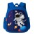 Mochila Escolar Infantil Reforzada Niños 33x24Cm Astronauta Azul Color