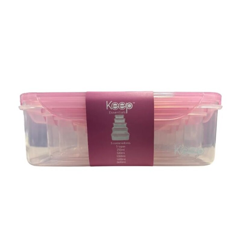 El Kit de Recipientes Keep x5 El Kit de Recipientes Keep x5