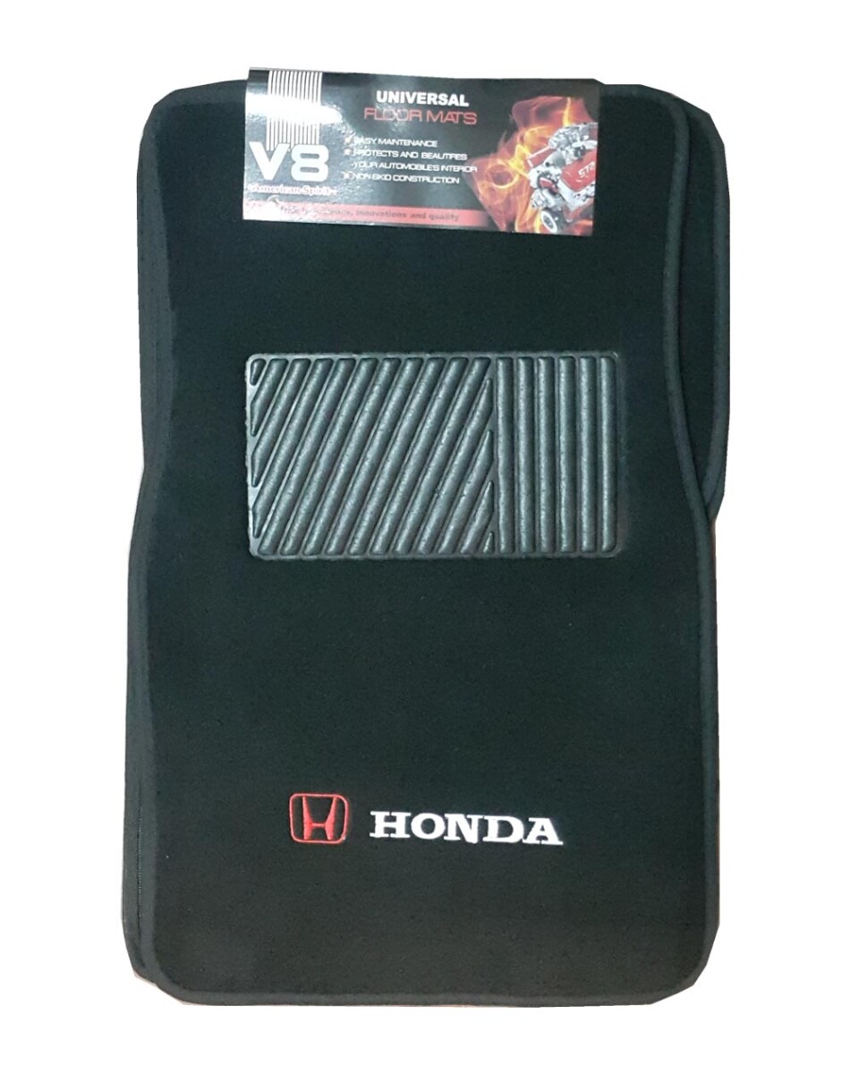 ALFOMBRAS HONDA 4 PIEZAS MOQUETTE LOGO HONDA WESTON 