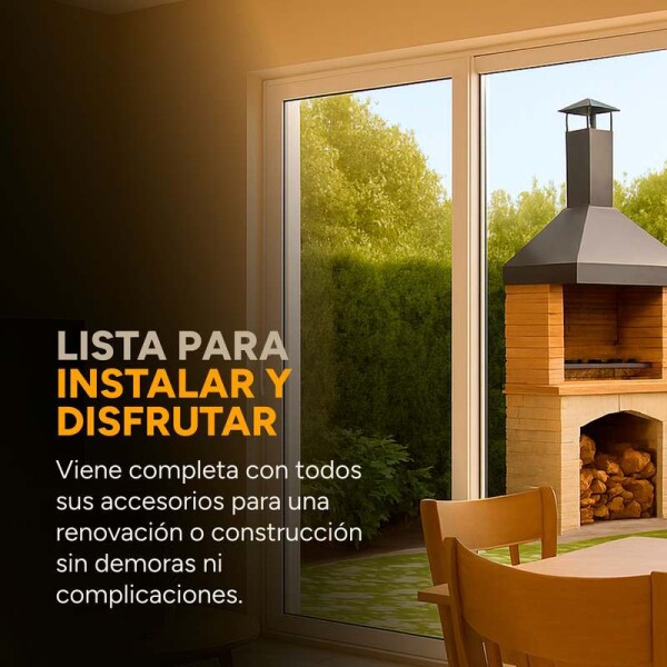 Ventana de PVC Blanco 200 X 200 Puerta Corrediza Aislante Ventana de PVC Blanco 200 X 200 Puerta Corrediza Aislante