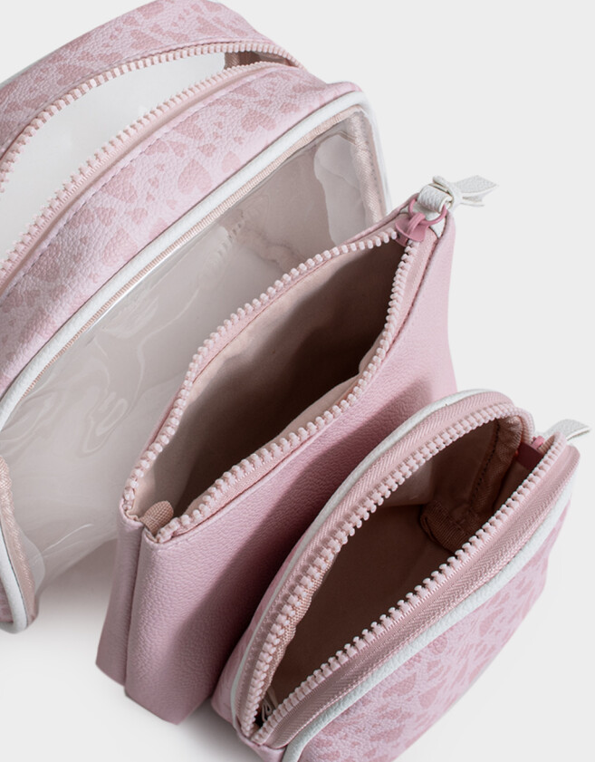 Porta Cosméticos Set De Portacosméticos - Rosa Viejo
