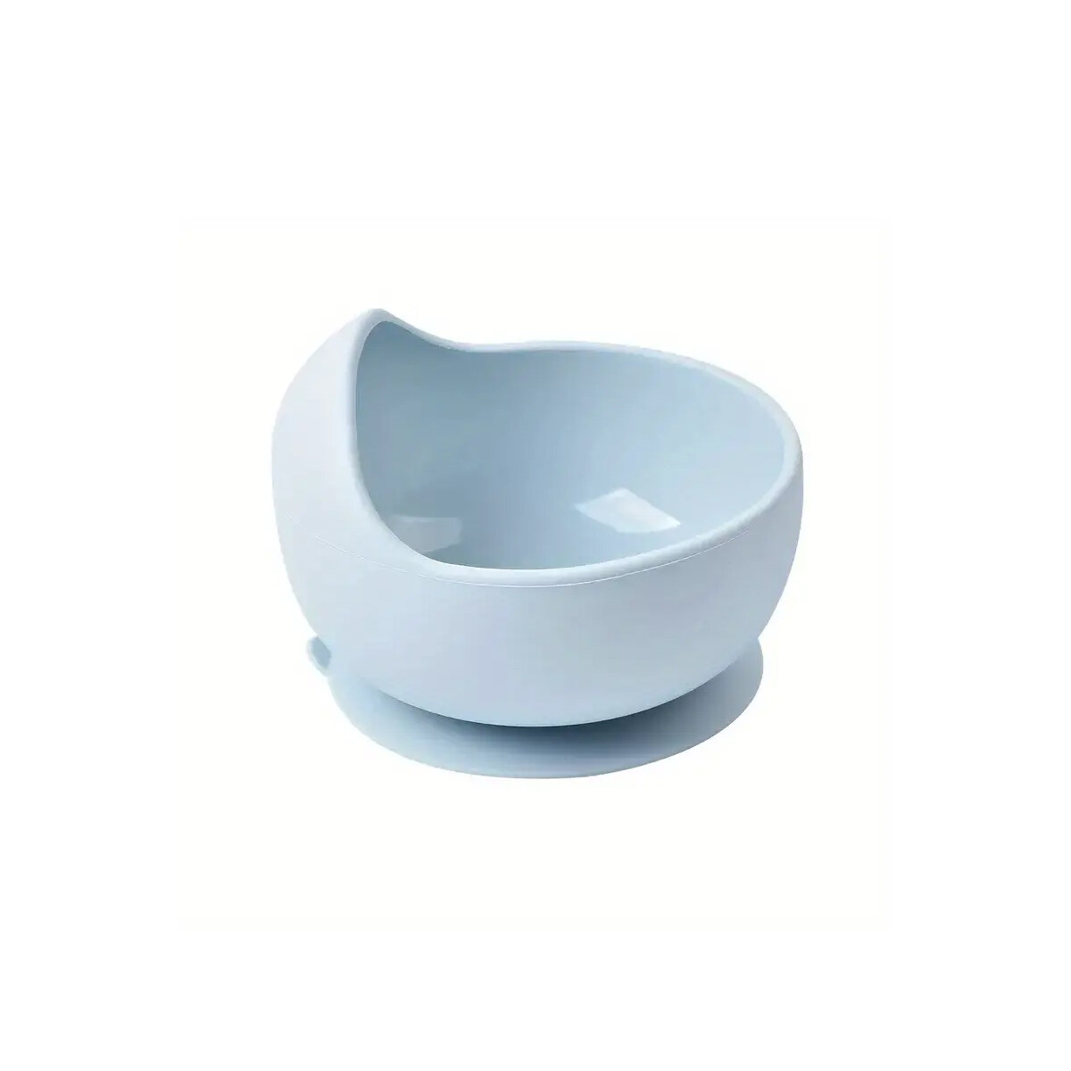Bowl De Silicona Con Ventosa - Azul 