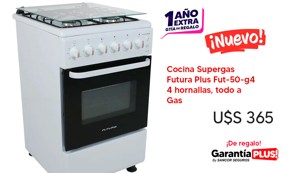 Oferta especial: ¡Cocina Supergas Futura Plus!