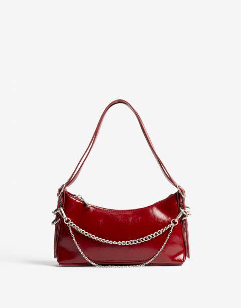 City Cartera Formato Bandolera - Rojo Medio