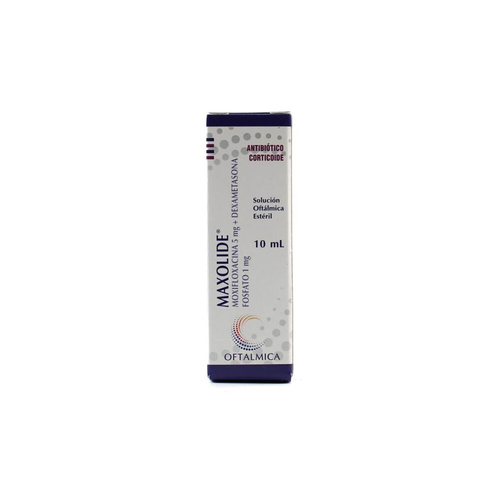 MAXOLIDE SOL. OFTALM. FR. X 10 ML. única
