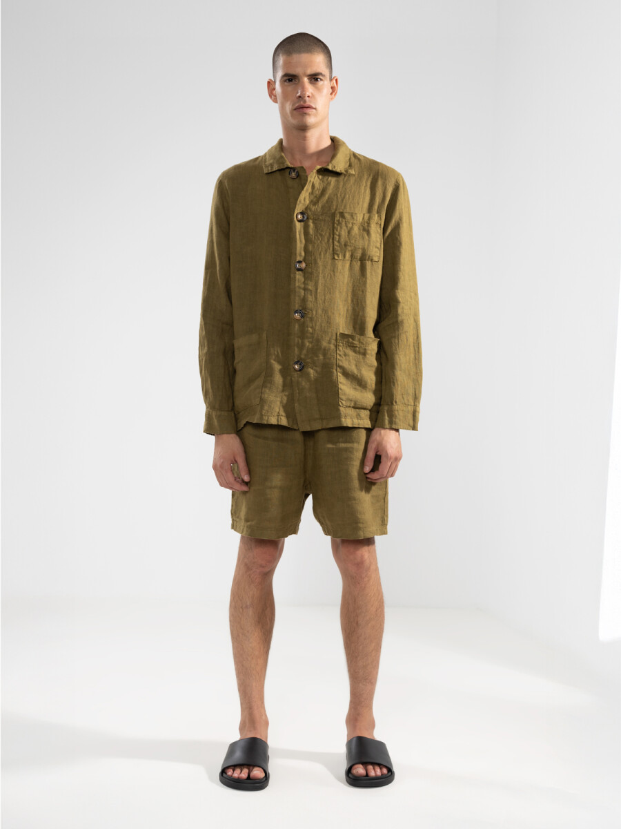 PREMIUM LINEN SHORTS 