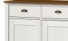 Aparador 2 puertas 2 cajones - Linea Colonial Blanco/Freijo