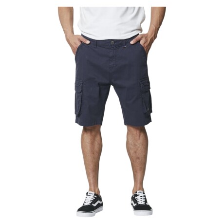 Bermuda Tipo Cargo para Hombre UFO Oregon Azul Azul