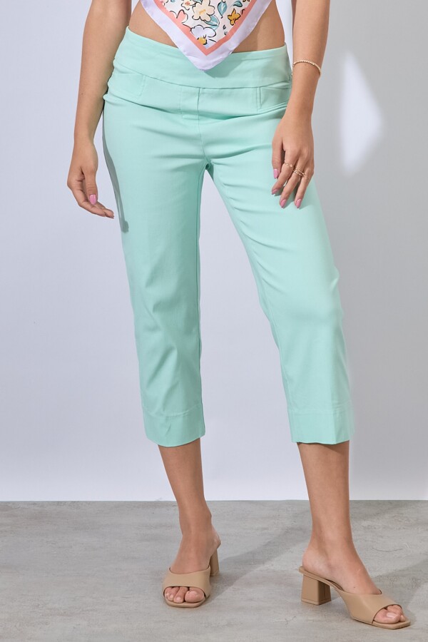 Capri Pull On Colors VERDE AGUA