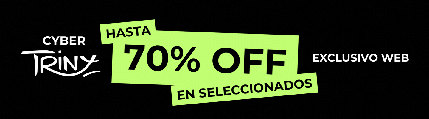 CYBER HASTA 70%OFF