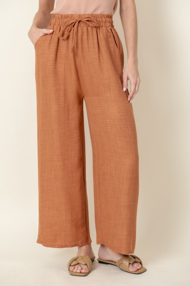 PANTALON CITRONELA - Terracota 