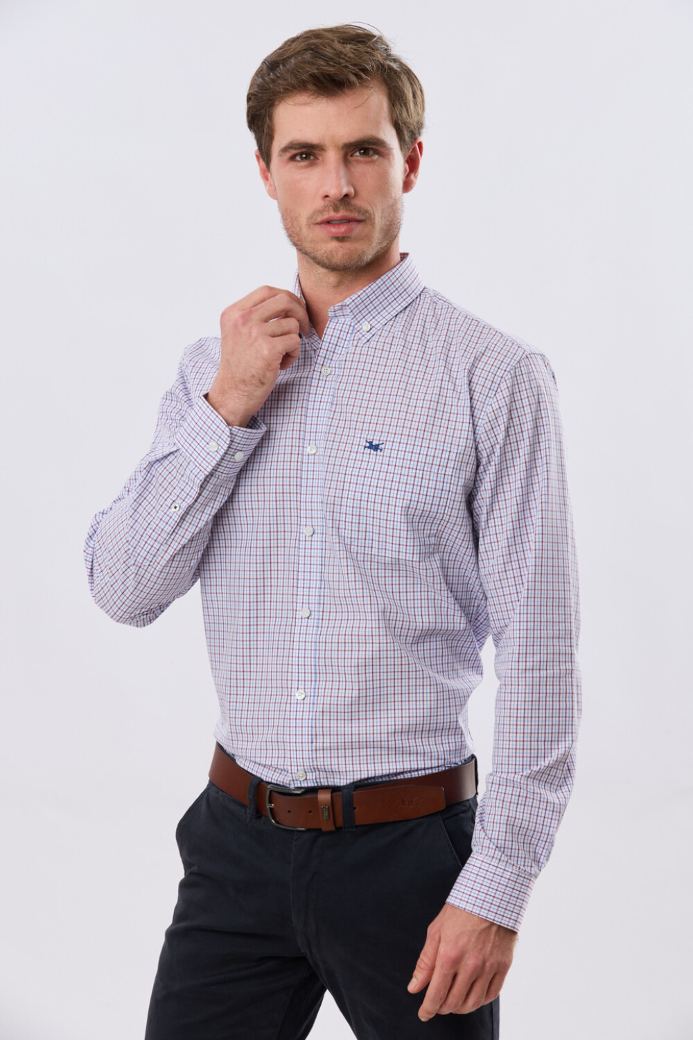 CAMISA CUADROS Azul